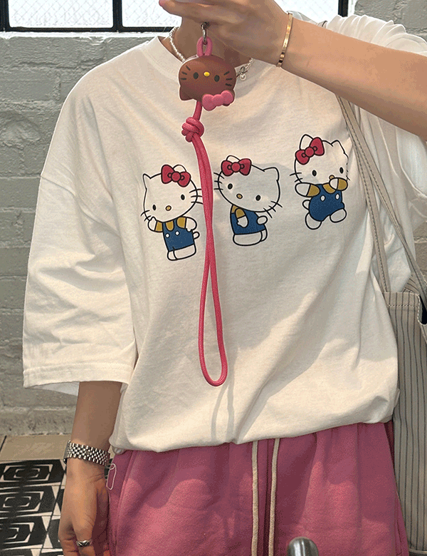 티티 루즈 오버핏 반팔 티셔츠 (2color)